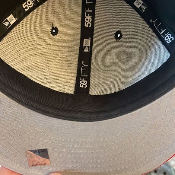 Chicago Bulls new era fitted hat 7 1/4 - Picture 5 of 7